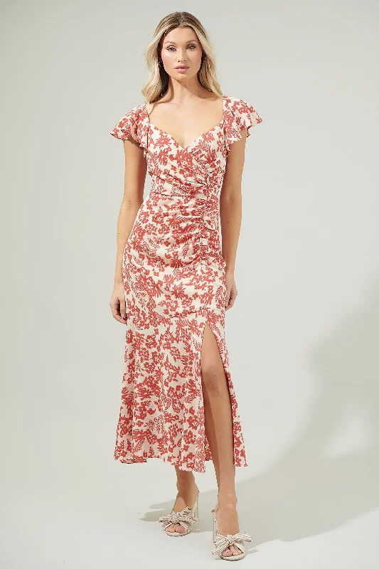Midi dresses with geometric cutouts for a contemporary and edgy lookNadia Ruched Midi Dress Midi dresses with geometric cutouts for a contemporary and edgy lookNadia Ruched Midi Dress