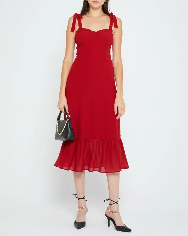 Midi dresses with patchwork patterns for a one - of - a - kind styleToile de Jouy Dress