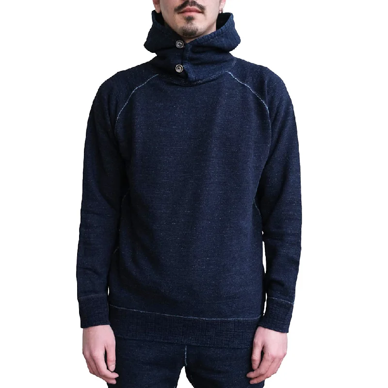 Pure Blue Japan Indigo Dyed Hoodie
