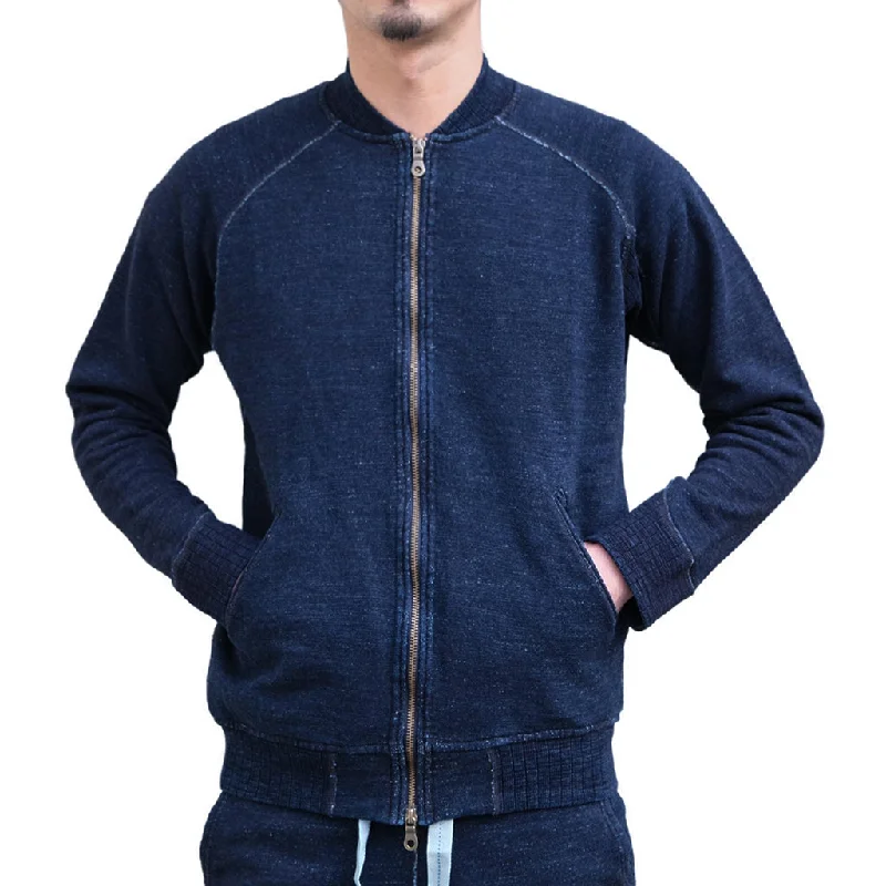 Pure Blue Japan Indigo Dyed Track Jacket
