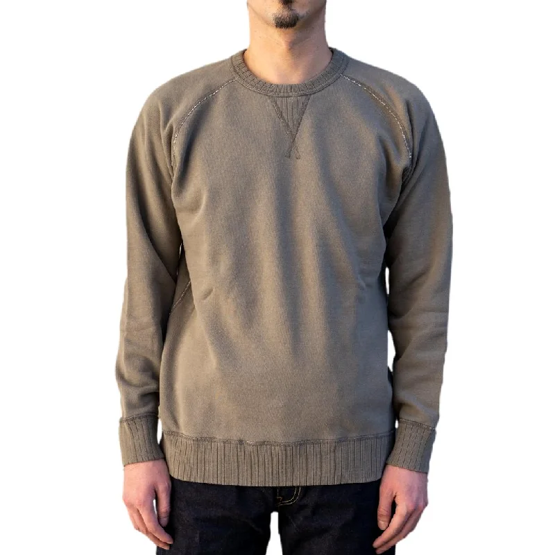 Pure Blue Japan Sumi Dyed Crewneck Sweatshirt