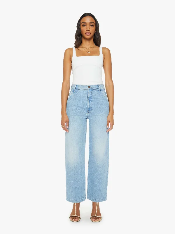 Washed - Out Denim Top for a Vintage AestheticThe Stud Finder Flood - Ivy League Cowboy