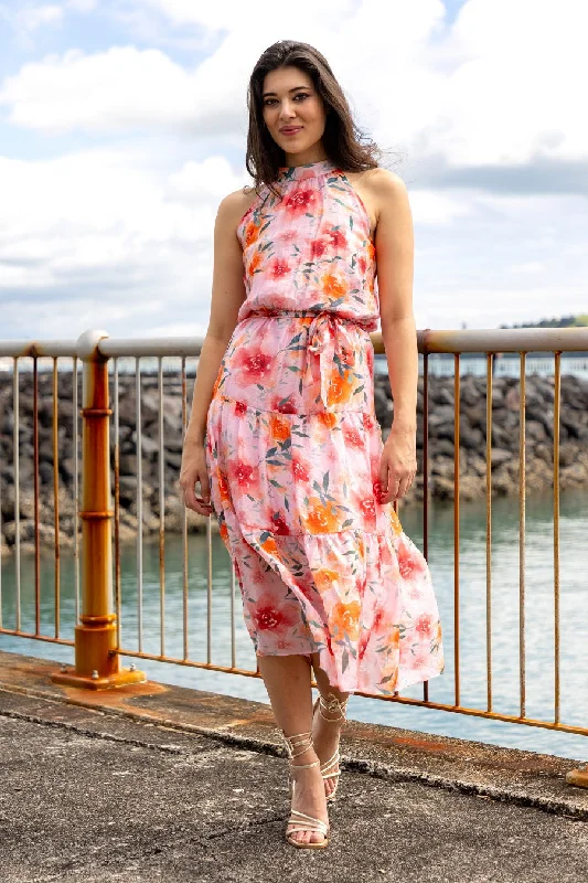 Maxi dresses with a ruched bodice for a more form - fitting and feminine shapeAnya Maxi Dress Pink Rose Maxi dresses with a ruched bodice for a more form - fitting and feminine shapeAnya Maxi Dress Pink Rose