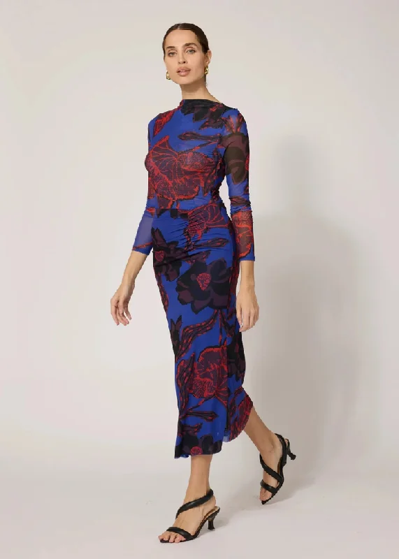 Cotton maxi dresses for a comfortable and everyday - wear optionCleobella Katya Ankle Dress- La Rouge