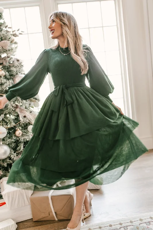 Maxi dresses with a paisley print for a classic and elegant styleCosette Dress in Green