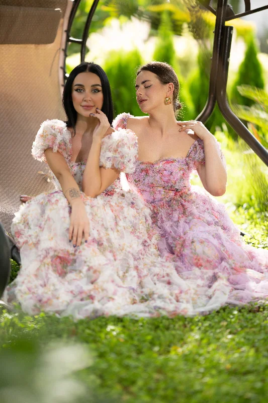 Polyester maxi dresses for easy - care and durabilityDRESS STYLE - NY2916