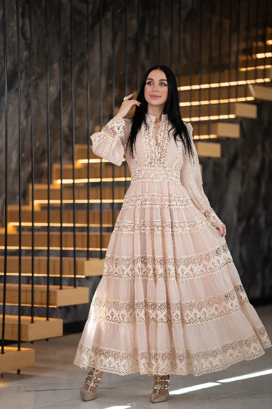 Plaid maxi dresses for fall fashion eventsDRESS STYLE - NY2971