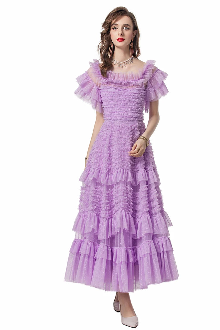 Metallic maxi dresses for a glamorous New Year's Eve partyDRESS STYLE  - SY1053