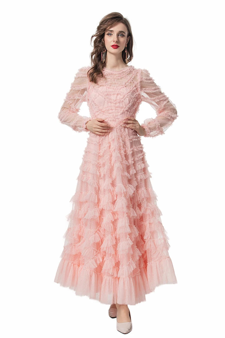 Cotton maxi dresses for a comfortable and everyday - wear optionDRESS STYLE  - SY1062
