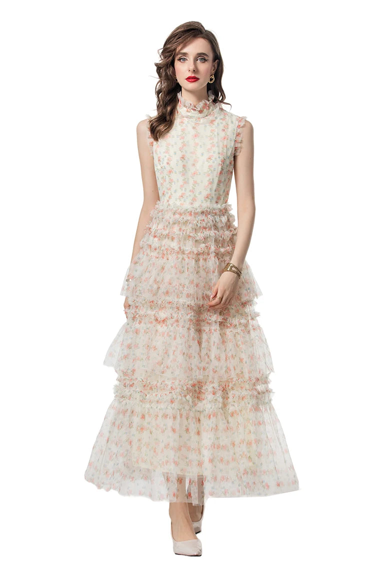 Polyester maxi dresses for easy - care and durabilityDRESS STYLE  - SY1065