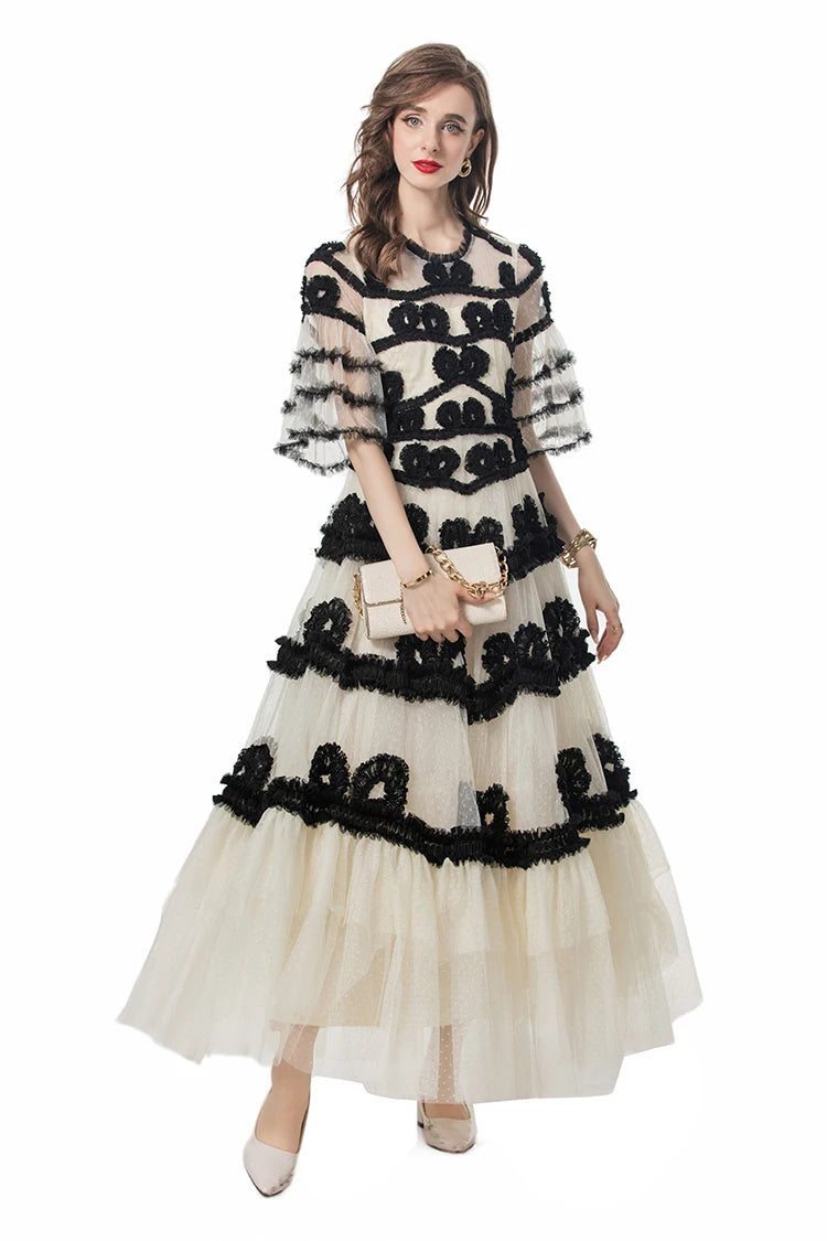 Animal print maxi dresses for a statement - making outfitDRESS STYLE  - SY1064