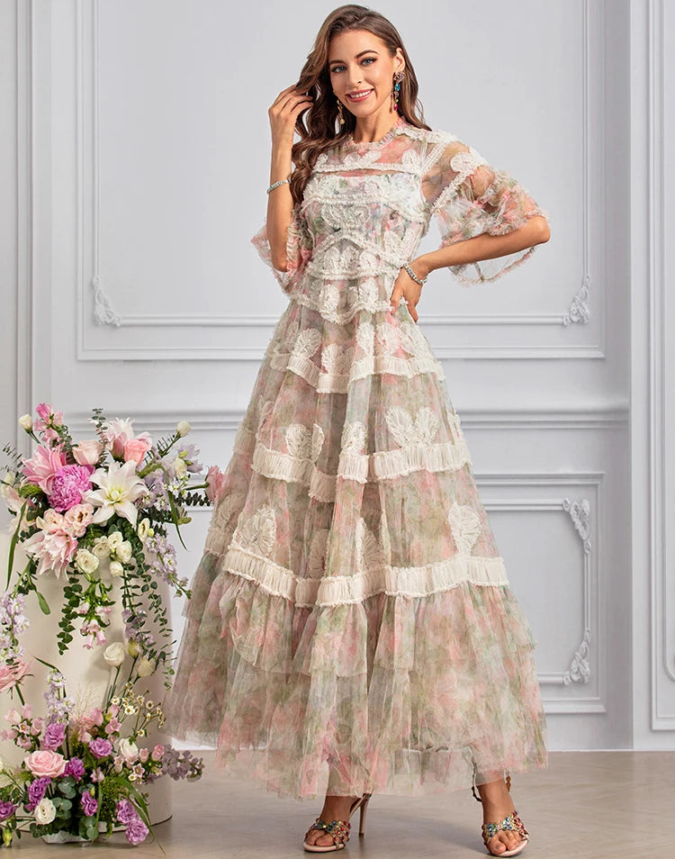 Linen maxi dresses for a breathable and lightweight summer optionDRESS STYLE  - SY1439