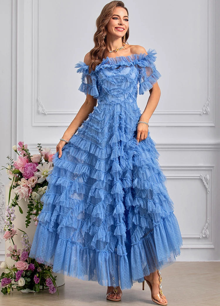 Plaid maxi dresses for fall fashion eventsDRESS STYLE  - SY1440