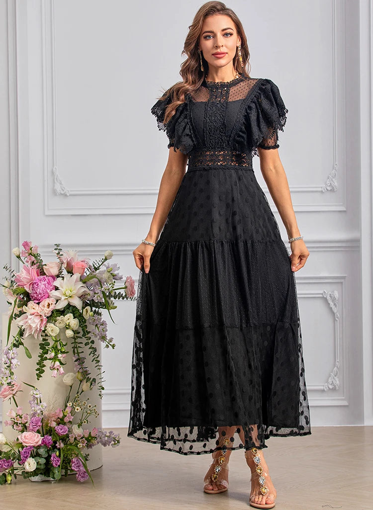 Maxi dresses with pocket details for added functionalityDRESS STYLE  - SY1453