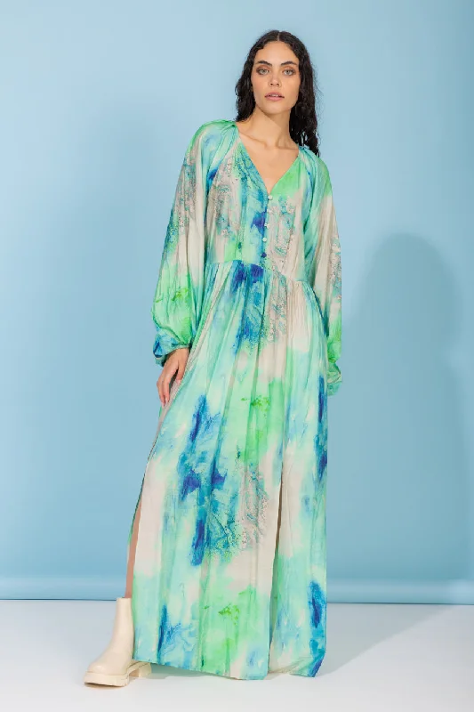 Maxi dresses with off - the - shoulder styles for a romantic and breezy lookHarriett Maxi Dress Blue Maxi dresses with off - the - shoulder styles for a romantic and breezy lookHarriett Maxi Dress Blue