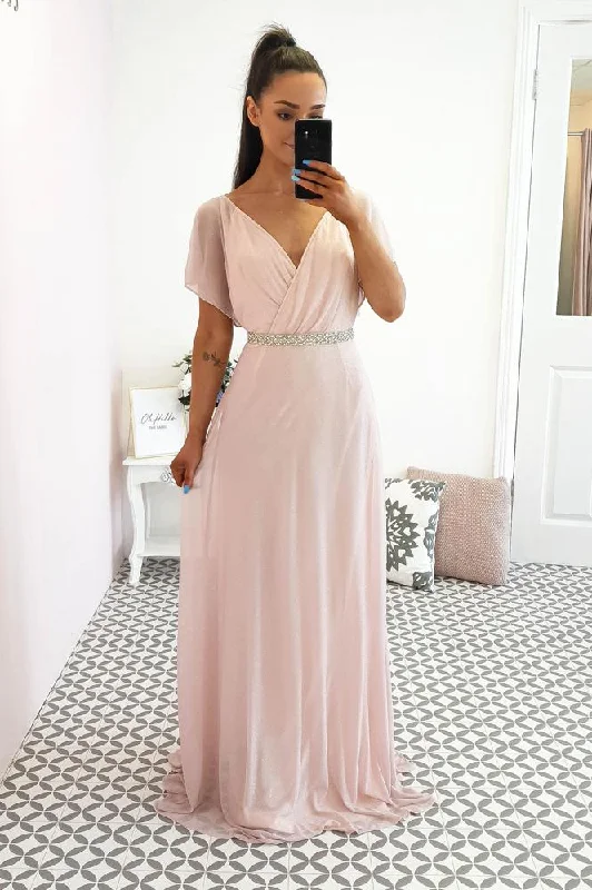 Maxi dresses with ribbed textures for a unique and tactile lookLydia Maxi Dress Pink Glitter