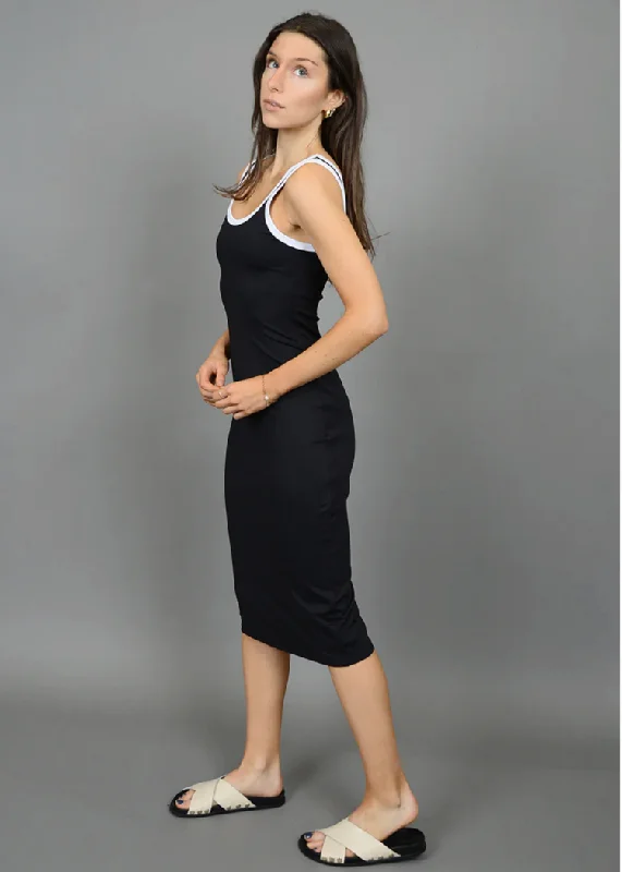 Maxi dresses with geometric prints for a contemporary aestheticRD Style Tanith Tank Midi Dress - Black