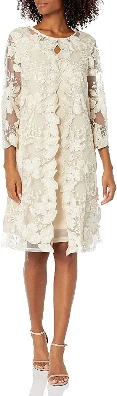 Wedding guest dresses with ruched bodices and spaghetti strapsAlex Evenings AE81122337 Short Mother of the Bride Dress Wedding guest dresses with ruched bodices and spaghetti strapsAlex Evenings AE81122337 Short Mother of the Bride Dress