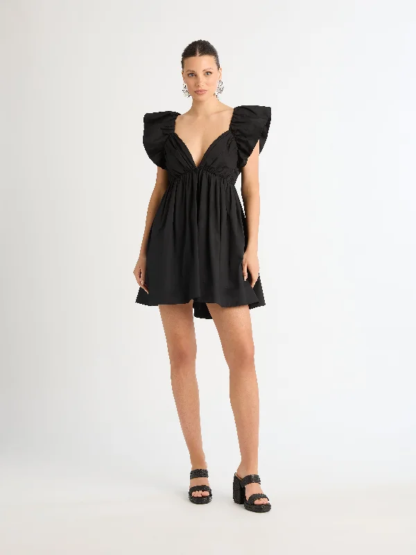 Satin mini dresses for a luxurious feelBERMUDA MINI DRESS