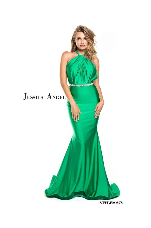 Maxi wedding guest dresses with floral prints for summer weddingsJessica Angel Long Formal Halter Fitted Dress 878 Maxi wedding guest dresses with floral prints for summer weddingsJessica Angel Long Formal Halter Fitted Dress 878