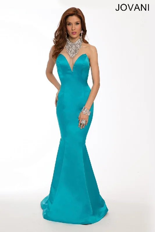 Halter - neck wedding guest dresses with beaded strapsJovani 22735 Halter Mermaid Long Prom Dress Halter - neck wedding guest dresses with beaded strapsJovani 22735 Halter Mermaid Long Prom Dress