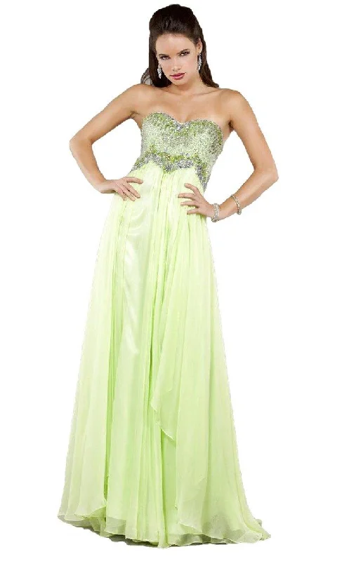 Wedding guest dresses with patchwork designs for a unique lookJovani 1920 Long Strapless Formal Chiffon Dress Wedding guest dresses with patchwork designs for a unique lookJovani 1920 Long Strapless Formal Chiffon Dress