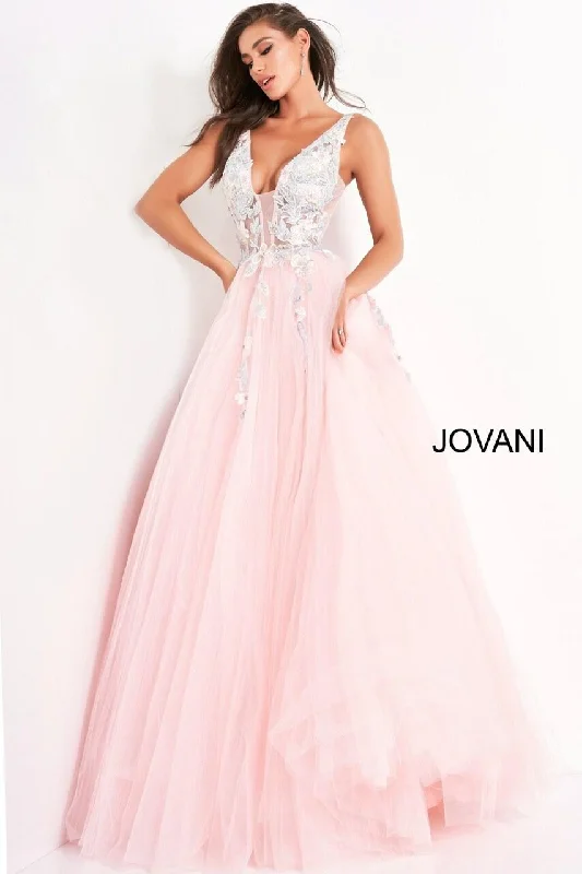 Velvet - trimmed wedding guest dresses in burgundy for a formal eventJovani 11092 Sleeveless Long Formal Gown