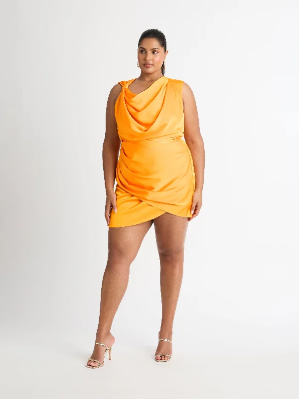 Mini dresses with polka dot patternsLEILANI MINI DRESS