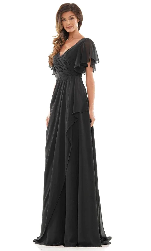 Sequined wedding guest dresses for an evening weddingMarsoni by Colors M320 - V-Neck Empire Evening Dress