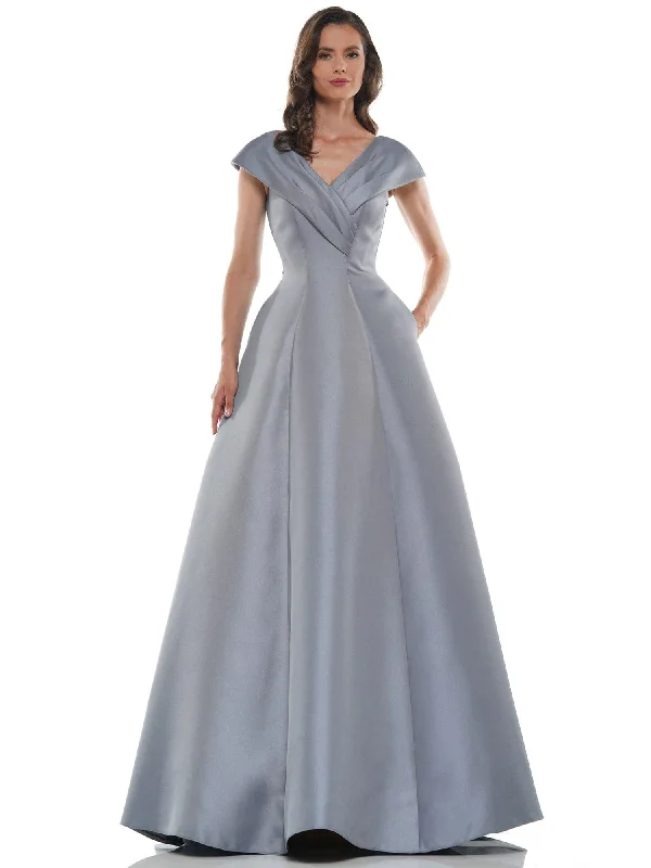 Lace - trimmed wedding guest dresses in blush pinkMarsoni Mother of the Bride Long Satin Gown 1085 Lace - trimmed wedding guest dresses in blush pinkMarsoni Mother of the Bride Long Satin Gown 1085