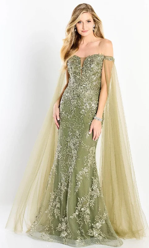 Wedding guest dresses with tiered skirts for a feminine lookMontage by Mon Cheri M2204 - Tulle Beaded Off Shoulder Gown Wedding guest dresses with tiered skirts for a feminine lookMontage by Mon Cheri M2204 - Tulle Beaded Off Shoulder Gown