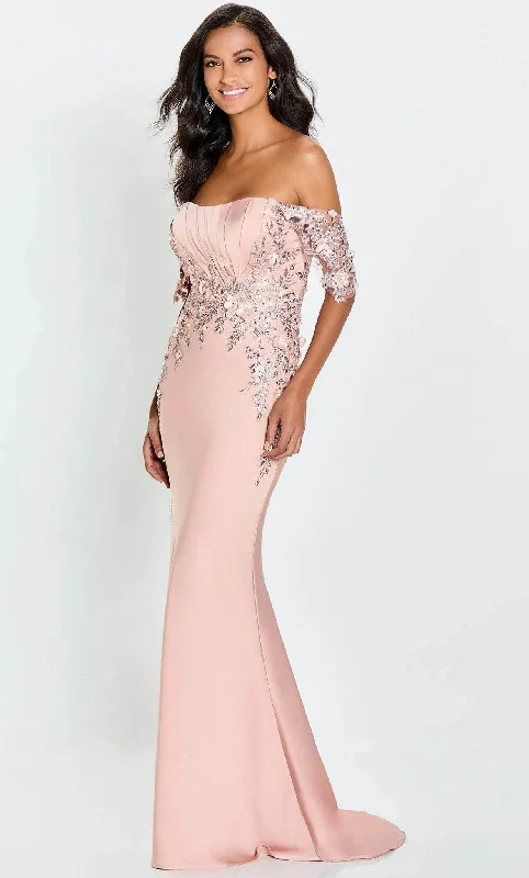 Wedding guest dresses with belted waists and knee - length skirtsMontage by Mon Cheri M521 - Ruched Bodice Formal Gown Wedding guest dresses with belted waists and knee - length skirtsMontage by Mon Cheri M521 - Ruched Bodice Formal Gown
