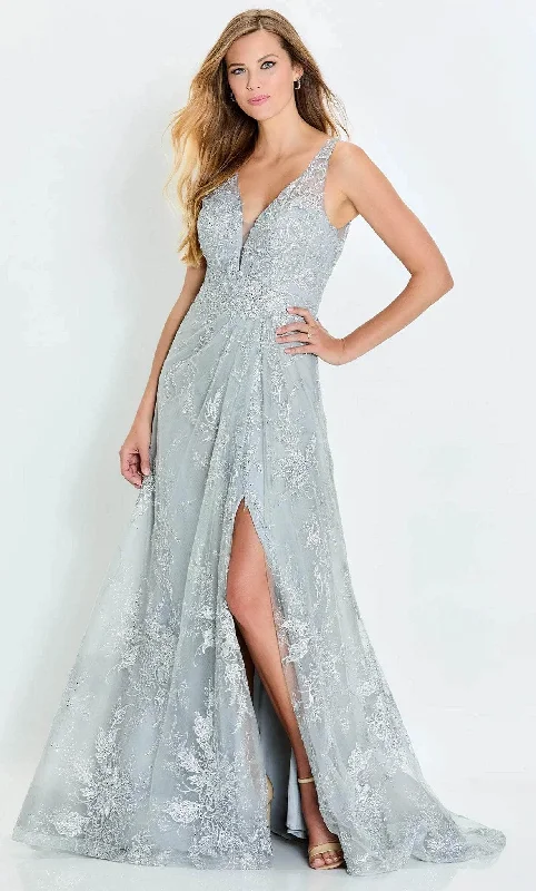 Wedding guest dresses with puff sleeves and knee - length hemsMontage by Mon Cheri M527 - Plunging V-Neck Lace Prom Gown Wedding guest dresses with puff sleeves and knee - length hemsMontage by Mon Cheri M527 - Plunging V-Neck Lace Prom Gown