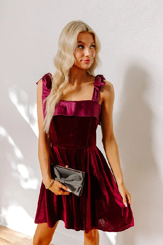 Sequined mini dresses for New Year's EveTwilight Gatherings Velvet Mini Dress