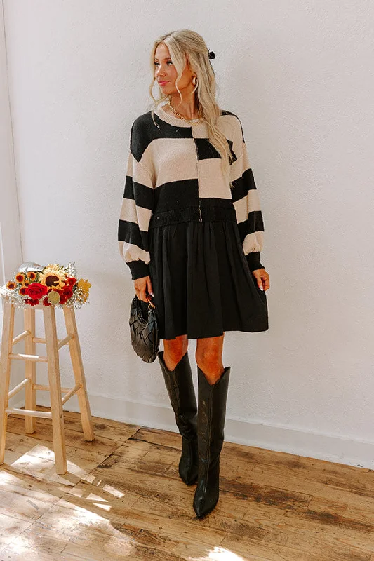Mini dresses with tassel accents for a fun touchVibe Check Knit Mini Dress