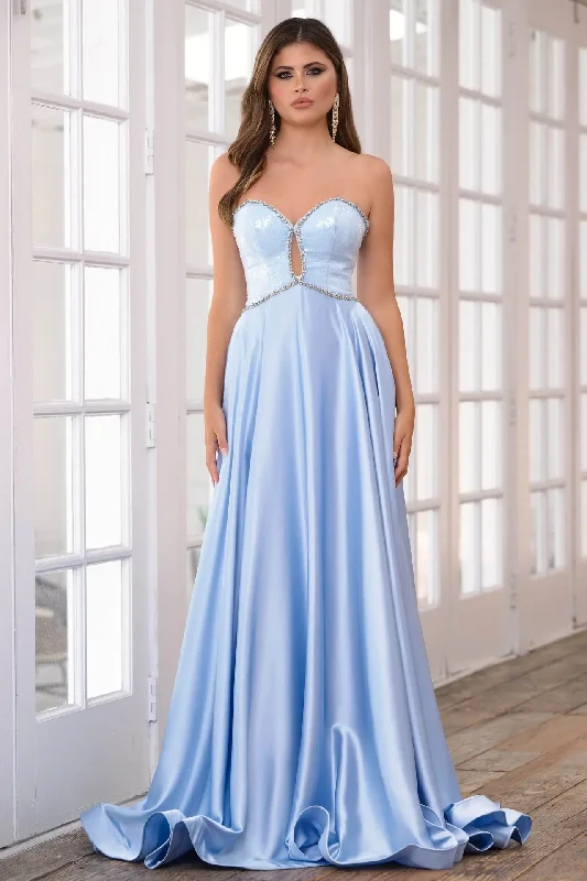 Strapless maxi dresses for a beachside vacation Strapless maxi dresses for a beachside vacation Ava Presley 39236 Long Formal Evening Prom Gown