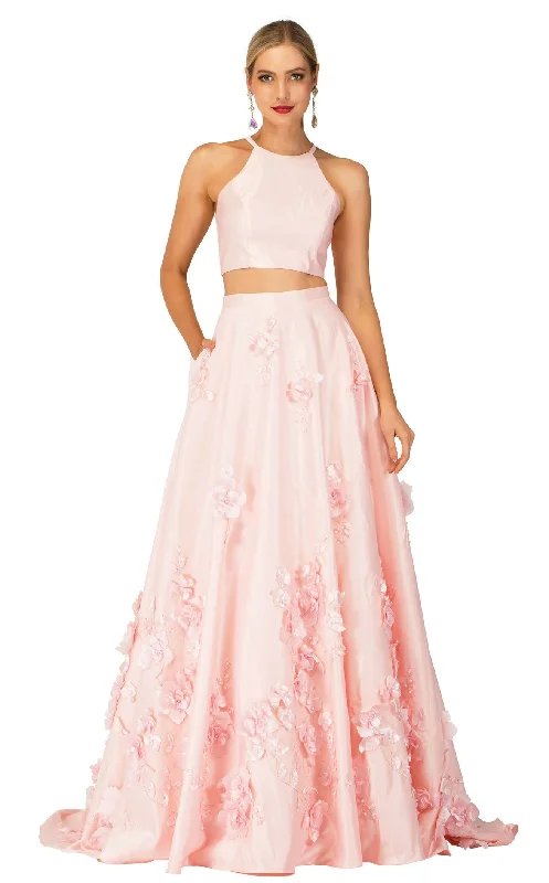 Formal dresses with empire waists and organza overlays for a feminine lookCecilia Couture 2145 Formal dresses with empire waists and organza overlays for a feminine lookCecilia Couture 2145