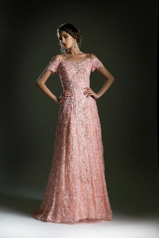 Maxi dresses with a pleated skirt for a timeless and elegant appearance Maxi dresses with a pleated skirt for a timeless and elegant appearance Cinderella Divine 5326 A Line Formal Prom Long Dress
