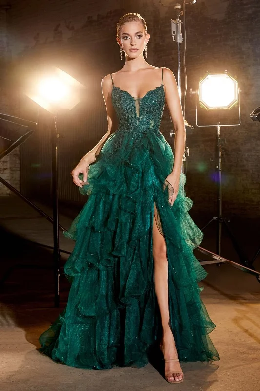 Sheer maxi dresses with lace overlays for a romantic touch Sheer maxi dresses with lace overlays for a romantic touch Cinderella Divine CC2998 Long Glitter Formal Prom Ball Gown