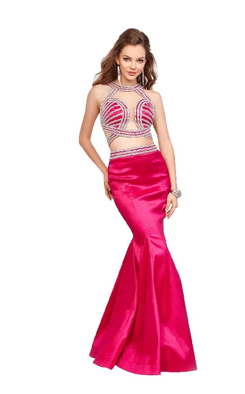 Prom dresses with lace - trimmed hems and off - the - shoulder necklines for a delicate lookClarisse 3410 Dress