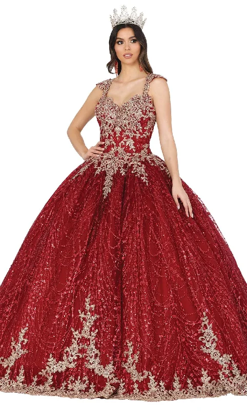 Formal dresses with one - shoulder ruffled straps and sequined bodices for a trendy and eye - catching lookDancing Queen 1478 - Sweetheart Embellished Ballgown Formal dresses with one - shoulder ruffled straps and sequined bodices for a trendy and eye - catching lookDancing Queen 1478 - Sweetheart Embellished Ballgown