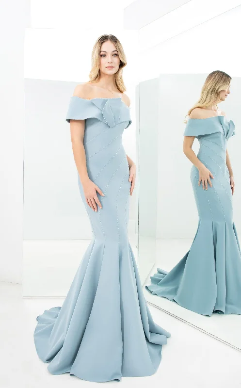 Prom dresses with lace - trimmed hems and off - the - shoulder necklines for a delicate lookDaymor 1359 Dress