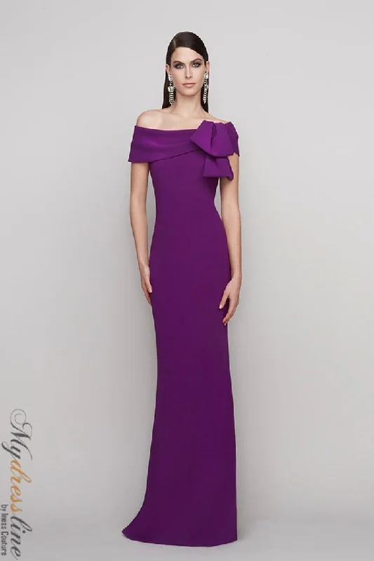 Prom dresses with ruched bodices and organza sleeves for a romantic lookFrascara 4121 Prom dresses with ruched bodices and organza sleeves for a romantic lookFrascara 4121