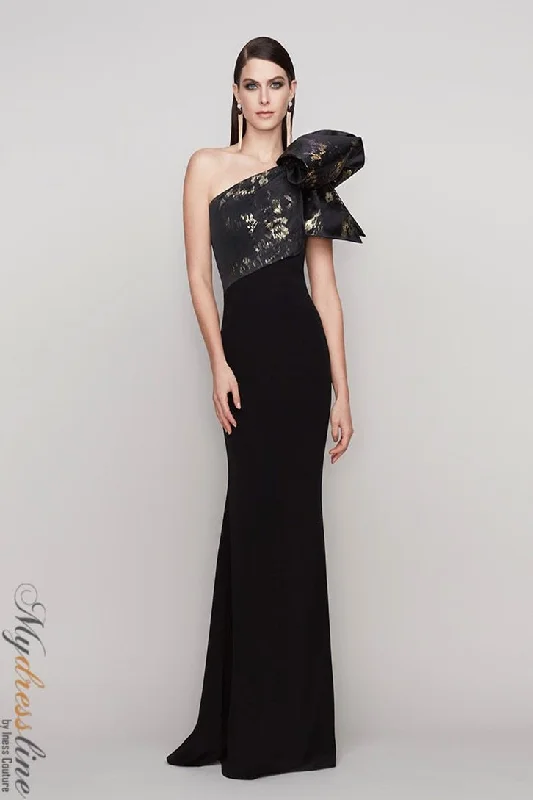 Formal dresses with asymmetric ruffled hems and high - low designs for a fashion - forward and dynamic appearanceFrascara 4150 Formal dresses with asymmetric ruffled hems and high - low designs for a fashion - forward and dynamic appearanceFrascara 4150