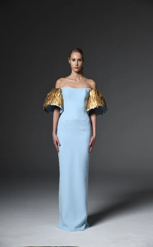 Formal dresses with halter necks and lace - up backs for a stylish promJean Louis Sabaji 6001140 Dress
