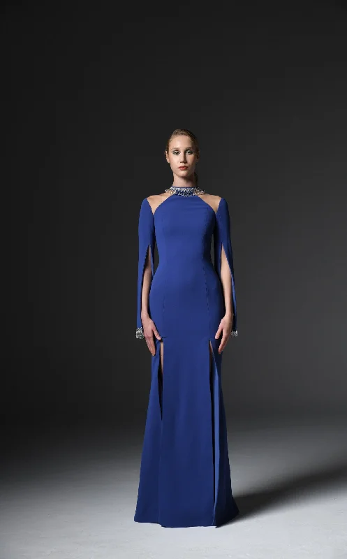 Formal dresses with asymmetric ruffled hems and high - low designs for a fashion - forward and dynamic appearanceJean Louis Sabaji 6001146 Dress