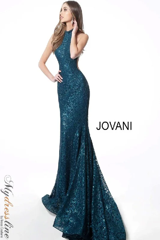 Prom dresses with tiered ruffled sleeves and satin skirts for a feminine and voluminous lookJovani 64522 Prom dresses with tiered ruffled sleeves and satin skirts for a feminine and voluminous lookJovani 64522