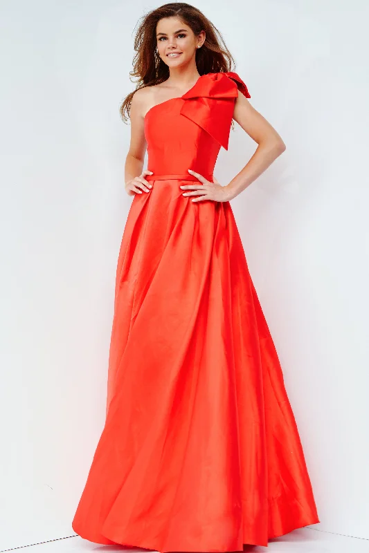 Formal dresses with side - slit pockets and beaded accents for a practical and stylish formal eventJovani JVN4355