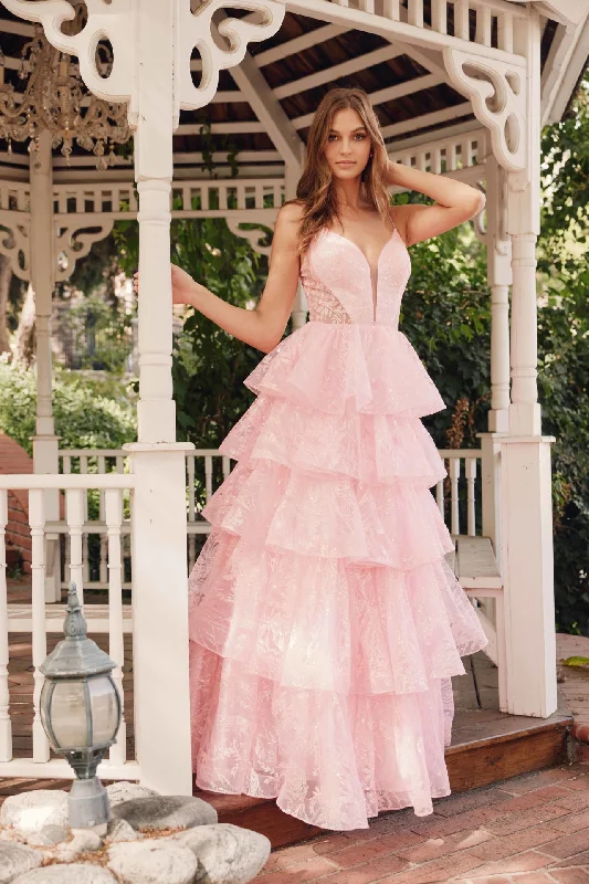 Linen maxi dresses for a breathable and lightweight summer option Linen maxi dresses for a breathable and lightweight summer option Juliet JT2438K Long Formal Glitter Ruffle Skirt Prom Dress