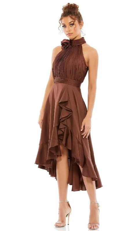 Formal dresses with embroidered panels and tulle overlays for a fairytale promMac Duggal 49488 - High Neck Sleeveless Cocktail Dress Formal dresses with embroidered panels and tulle overlays for a fairytale promMac Duggal 49488 - High Neck Sleeveless Cocktail Dress